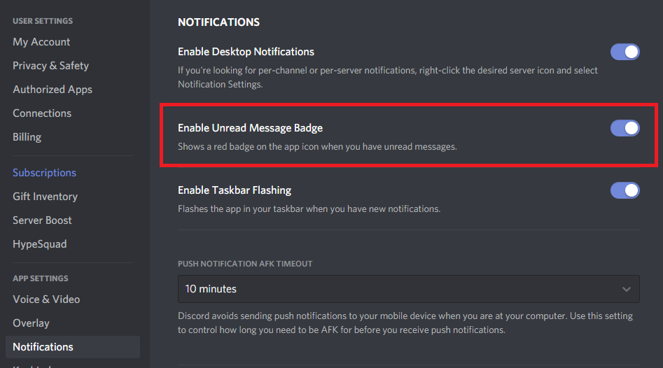 discord notifications not working