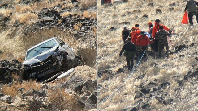 Elderly Woman Survives Car Plunge into Idaho Ravine, Found Days Later
