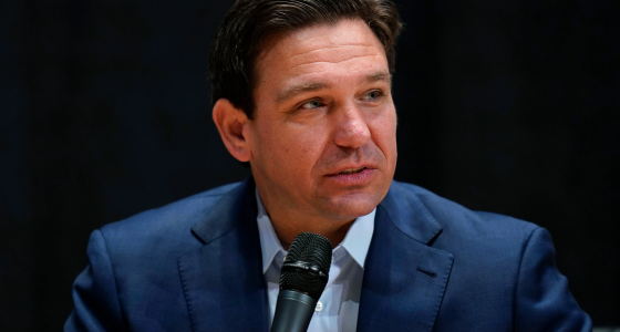 Florida Governor Ron DeSantis Engages Iowa Voters Ahead of Caucus During Mason City Campaign Stop