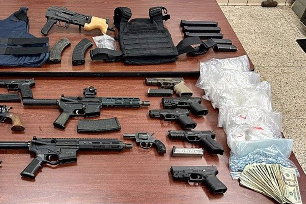 Drugs and Guns Confiscated by Virginia Police
