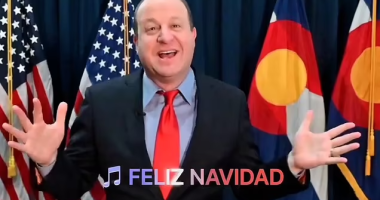 Colorado Gov. Jared Polis faces backlash for cringy ‘Feliz Navidad’ rendition as migrant crisis surges