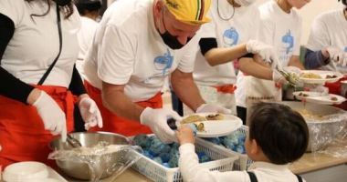Local Camp Zama Leader Volunteers at Tokyo Children's Cafeteria, Creating Lasting Memories