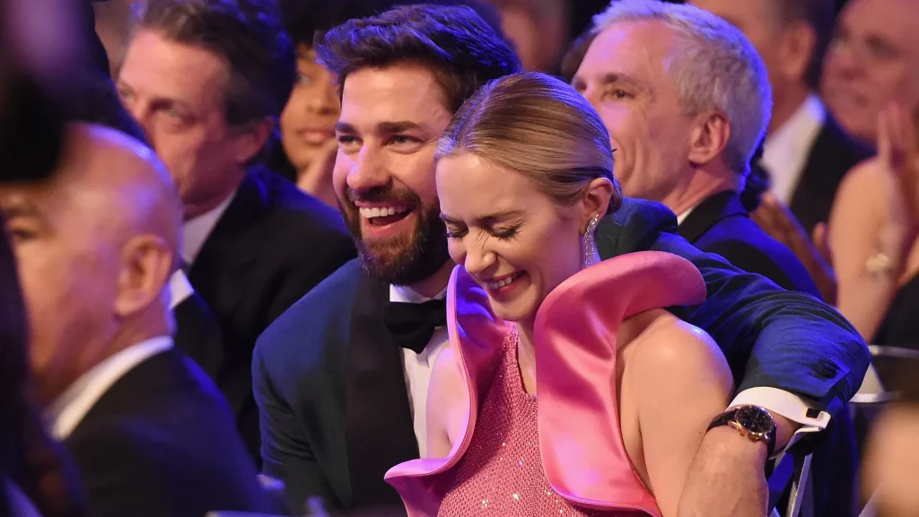 Emily Blunt and John Krasinski