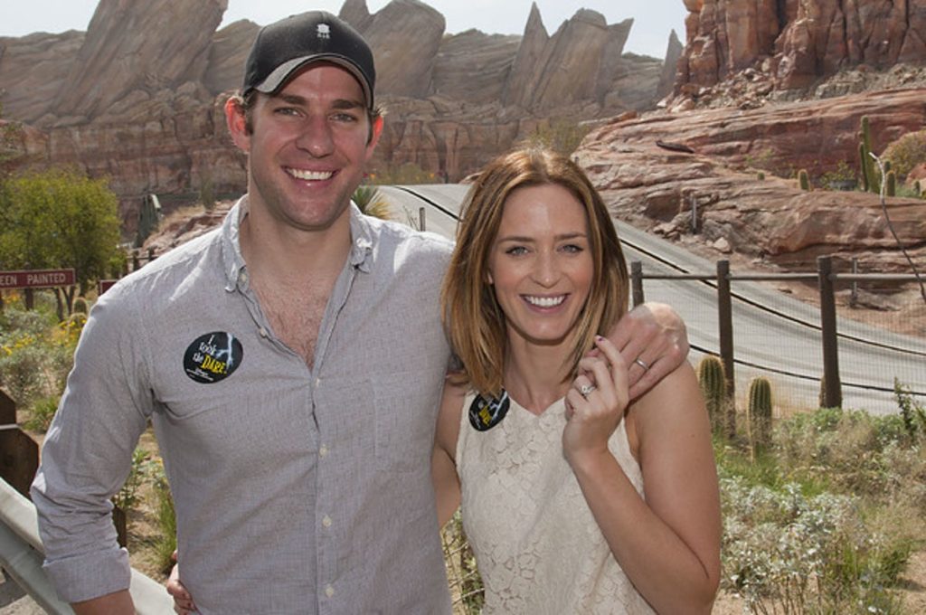 Emily Blunt and John Krasinski