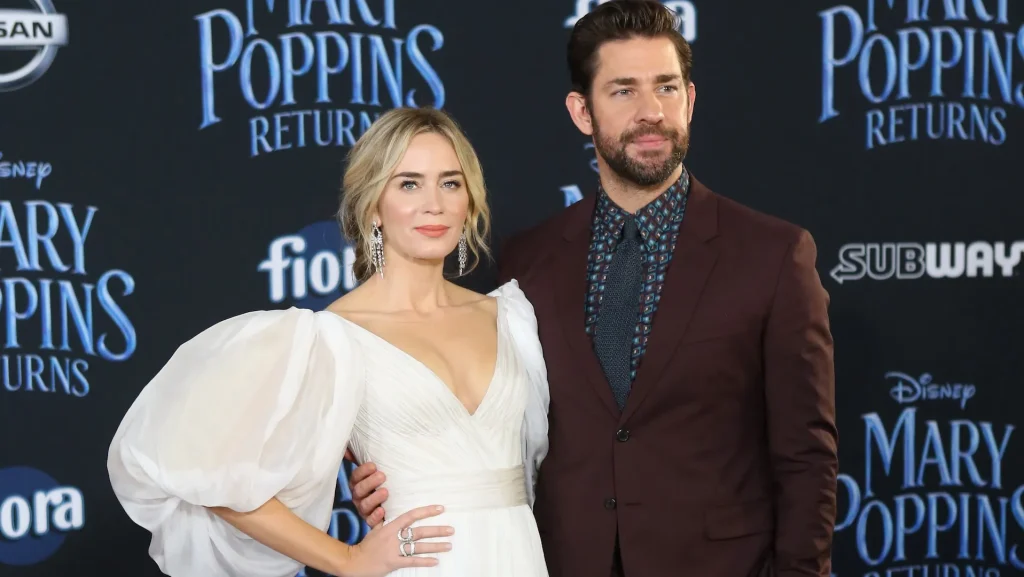 Emily Blunt and John Krasinski