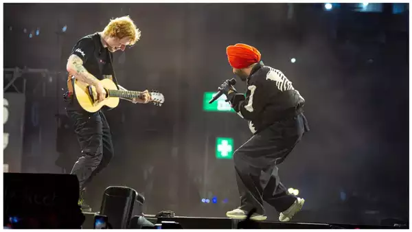 Ed Sheeran fans are left 'speechless' as the musician performs in Punjabi during an India gig