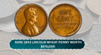Rare 1943 Lincoln Wheat Penny Worth $575,000 Still Circulating in the U.S.