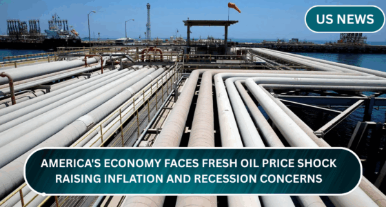 America’s Economy Faces Fresh Oil Price Shock, Raising Inflation and Recession Concerns