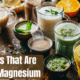 drinks that are high in magnesium
