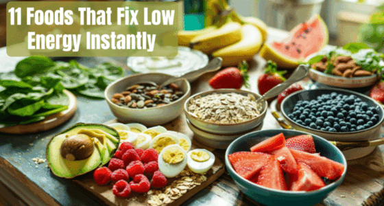foods that fix low energy
