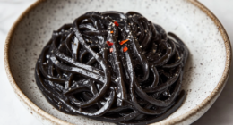 Black Pasta with Squid Ink
