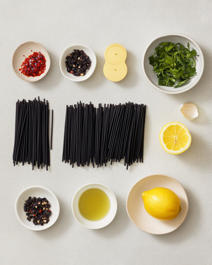 Black Pasta with Squid Ink Recipe
