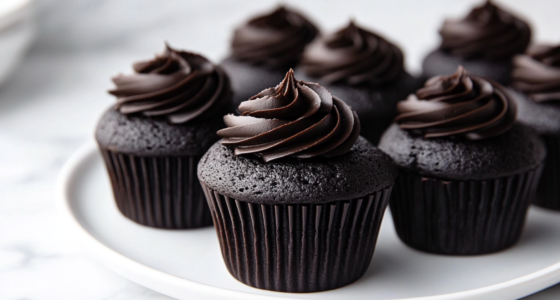 Black Velvet Cupcakes