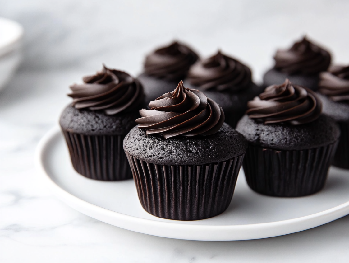 Black Velvet Cupcakes