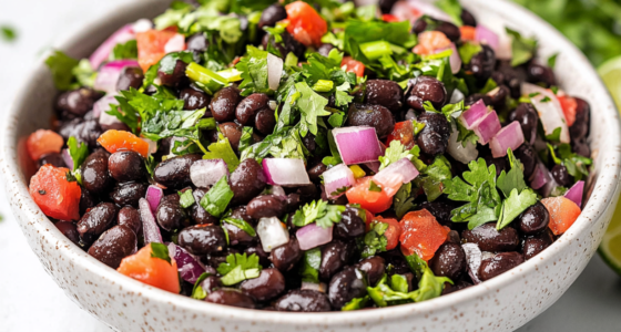Bright Black Bean Salad Recipe
