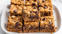 Chewy Peanut Butter Chocolate Chip Bars