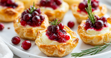 Cranberry Brie Bites