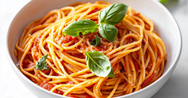 Creamy Vegan Tomato Pasta