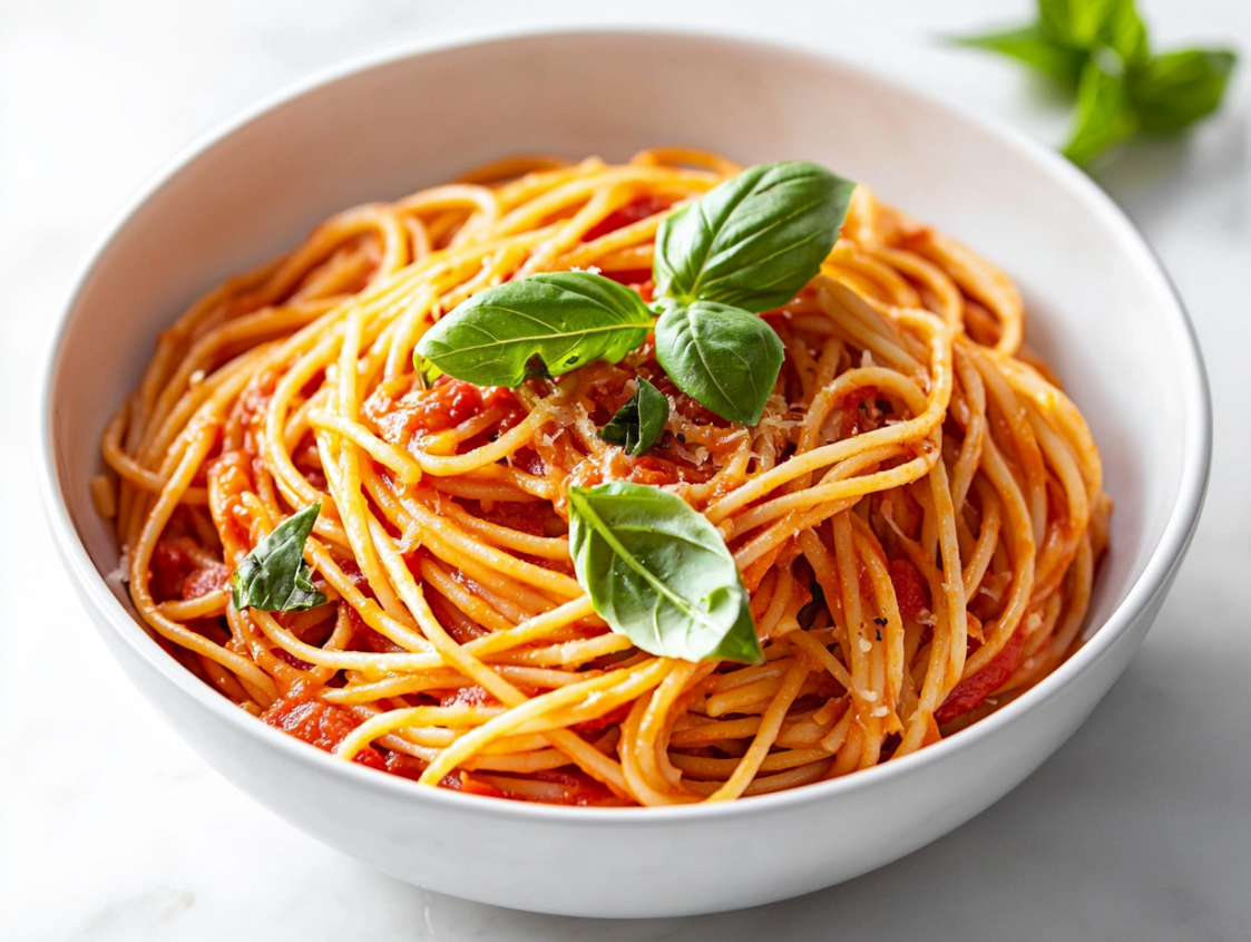 Creamy Vegan Tomato Pasta