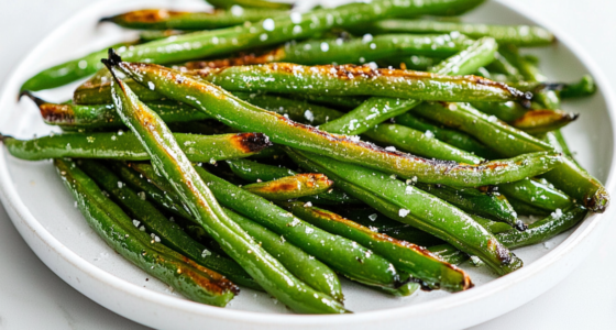Crispy Air Fryer Green Beans