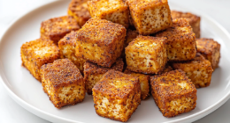 Crispy Baked Tofu Nuggets