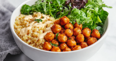 Crispy Chickpea Buddha Bowl