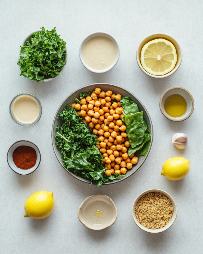 Crispy Chickpea Buddha Bowl Recipe