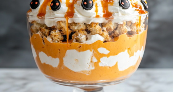Halloween Spooky Layered Trifle
