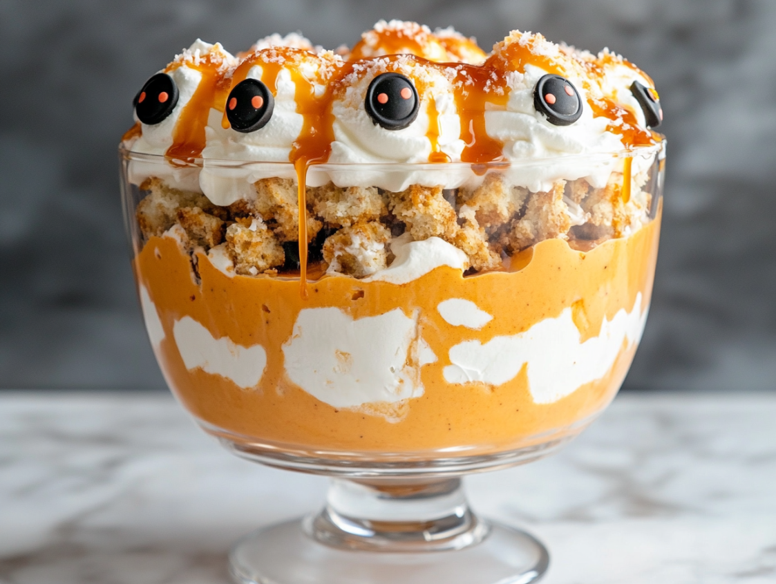 Halloween Spooky Layered Trifle