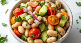 Mediterranean Bean Salad