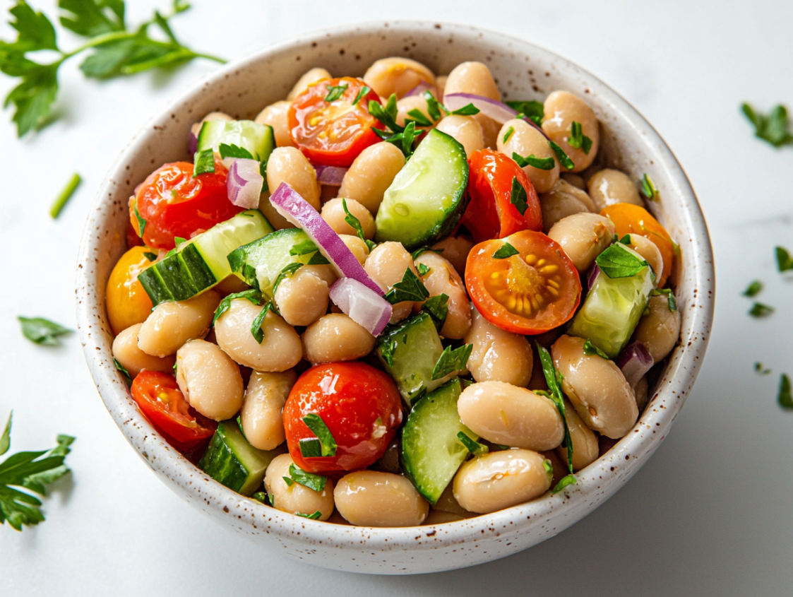 Mediterranean Bean Salad Recipe 3 Mediterranean Bean Salad 2025 News Mediterranean Bean Salad