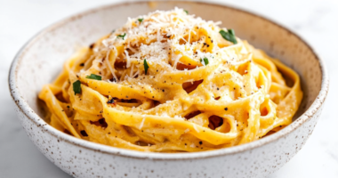 Pumpkin Alfredo Pasta