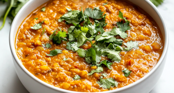 Quick Red Lentil Curry