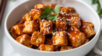 Sesame Apricot Tofu Bowl