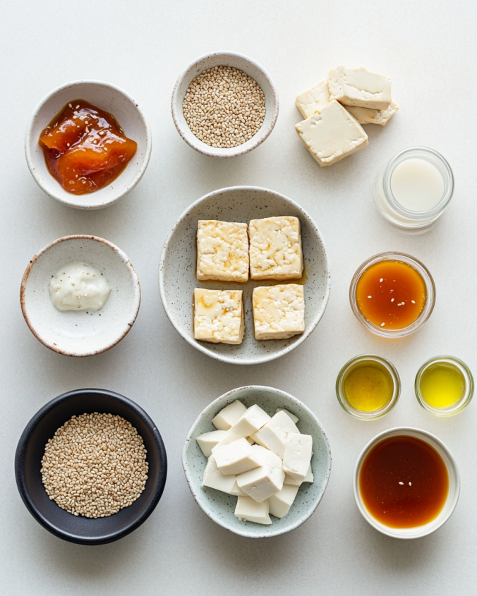 Sesame Apricot Tofu Bowl Recipe 2 Sesame Apricot Tofu Bowl Recipe 2026 Salads Sesame Apricot Tofu Bowl Recipe