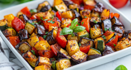 Sheet Pan Roasted Ratatouille