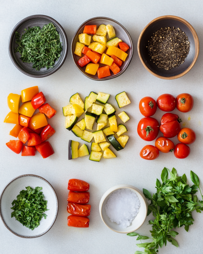 Sheet Pan Roasted Ratatouille Recipe 