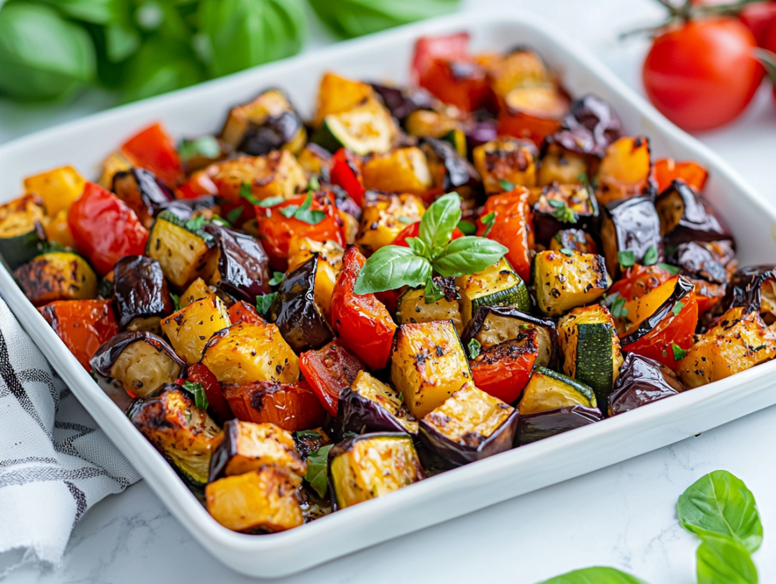 Sheet Pan Roasted Ratatouille