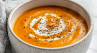 Slow Cooker Sweet Potato Carrot Soup