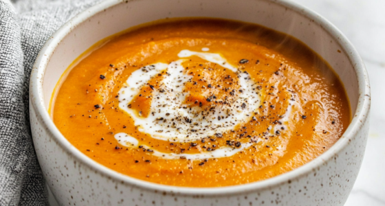 Slow Cooker Sweet Potato Carrot Soup