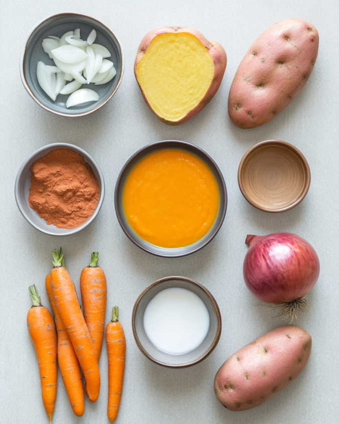 Slow Cooker Sweet Potato Carrot Soup Recipe