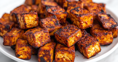 Spicy Roasted Tofu