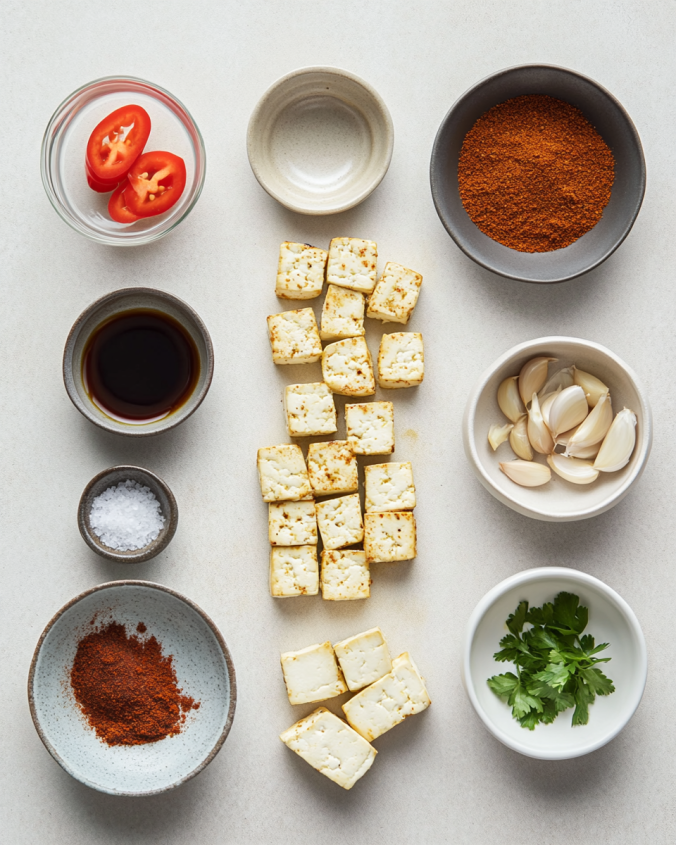 Spicy Roasted Tofu Recipe 