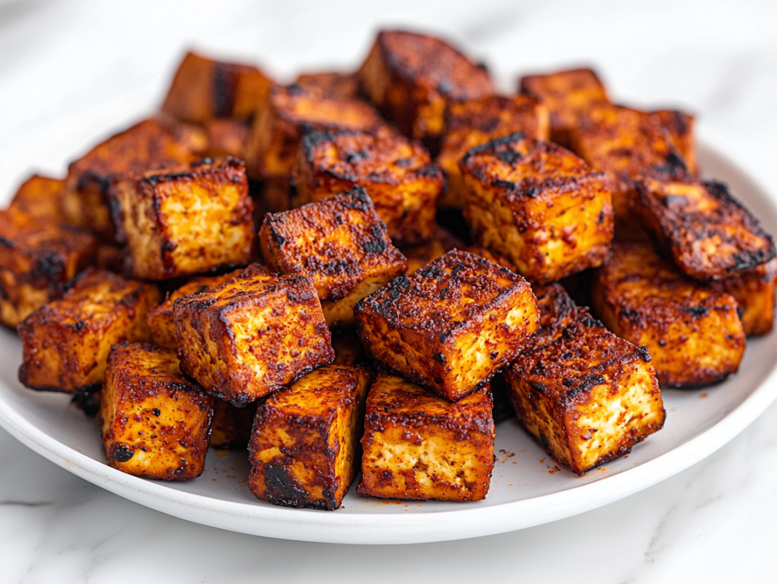 Spicy Roasted Tofu