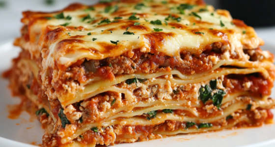 Spooky Halloween Lasagna