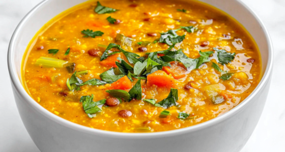 Turmeric Lentil Vegetable Soup