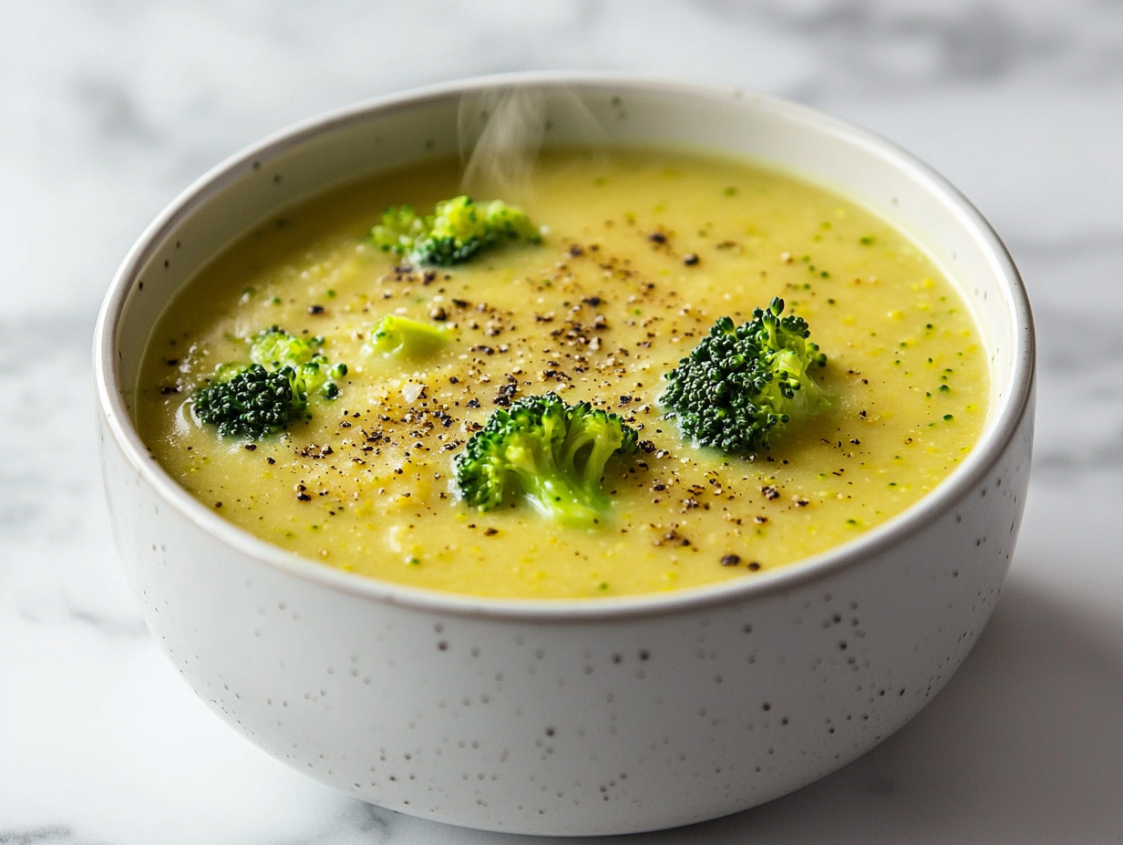 Vegan Broccoli Cheddar Soup
