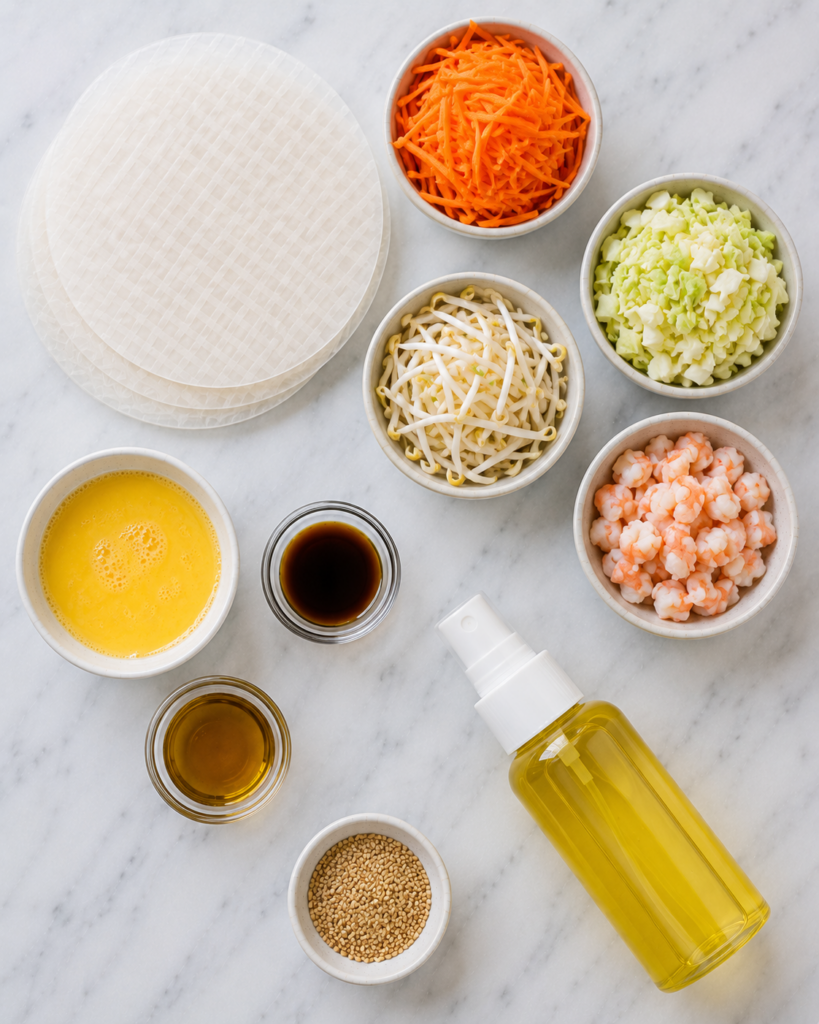 Baked Spring Rolls Recipe 2 Baked Spring Rolls Ingredients 2026 Appetizers Baked Spring Rolls Ingredients