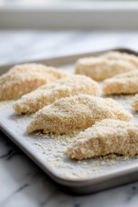 Oven Baked Crispy Chicken Tenders 4