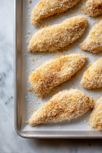 Oven Baked Crispy Chicken Tenders 5